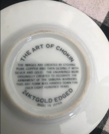 The art of Chokin 24k gold