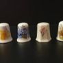 Collection of Flower Themed Thimbles Image 2