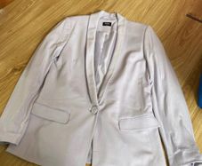 OASIS lilac lavender single button blazer jacket