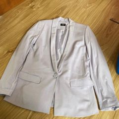 OASIS lilac lavender single button blazer jacket