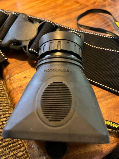 Think Tank Thin Skin Belt XL  and Hoodman HoodLoupe