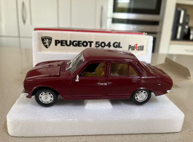 Peugeot 504 GL scale 1/25 Year 1976 Polistil Rare
