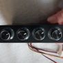 3.5" PC HDD CPU 4 Channel Fan Speed Controller Control Led Cooling Front Panel Image 3