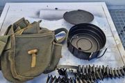 Military Magazine with belt and carrier 7.62x39 RKM RKM-D