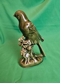 Rare Vintage Knock Celtic Pottery Bird Figurine Made in Ireland 20cm