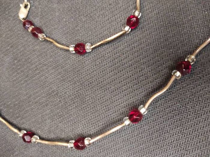 Sterling silver matching set