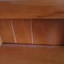 Vintage Pine Shelf Unit with Drawer Image 5