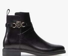 TH Monogram Hardware Flat Boot