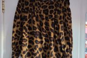 Animal print blouse, size 8