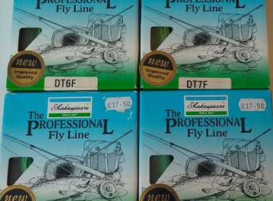 FISHING Fly lines Shakespeare DT6F and DT7F