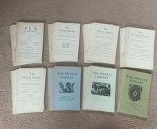Private Press Books / The Paper Library Collection Quarterly Run 1957 - 2003