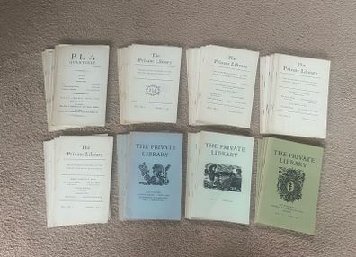 Private Press Books / The Paper Library Collection Quarterly Run 1957 - 2003