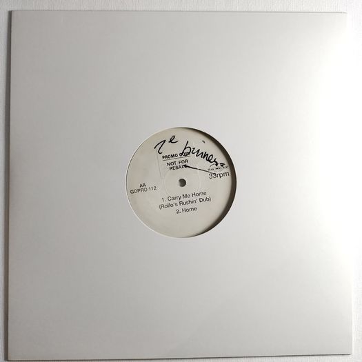 Gloworm - Carry Me Home - Go Beat Records - DJ Promo COPY! Absolutely CLASS 90s HOUSE!