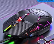 3200DPI Ergonomic Wired Gaming Mouse USB Gaming RGB Gamer Mouse 6 Button LED