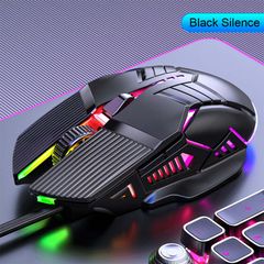 3200DPI Ergonomic Wired Gaming Mouse USB Gaming RGB Gamer Mouse 6 Button LED