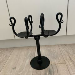 Black Cast Iron Candlebra