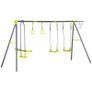 5 IN 1 Kids Garden Swing Set for Backyard, Outdoor Play Equipment, w/ Adjustable Swing Seat (FREE SHIPPING) Image 6