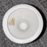 Vintage Belleek Pineapple footed vase 7th mark gold Image 3