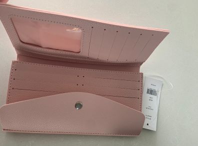 Brand New French Connection Pink Slim Line Wallet