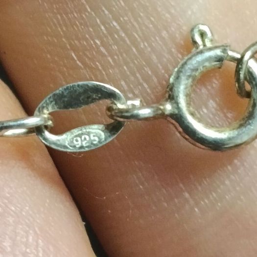 925 silver chain with a pendant