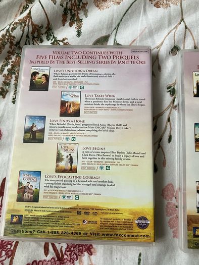 love comes softly 10 anniversary dvd boxset