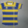 Old Ruts FC (S) Player Issue Rugby Jersey  Raging Bull Shirt  Yellow Blue Small Image 5
