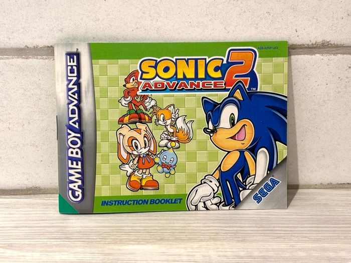 Sonic Advance 2 for Game Boy Advance Boxed & Minty