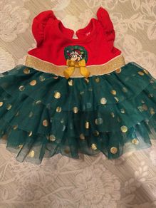 baby girl Disney Christmas dress 0-3