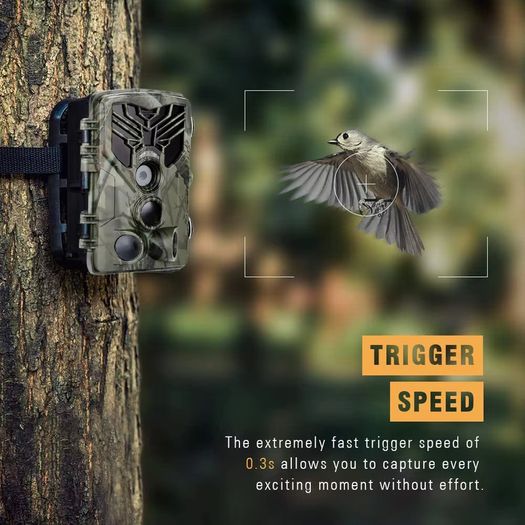 WIFI Series 2.7K 24MP Trail Camera Wildlife Infrared Night Vision Motion Activated IP65 Waterproof Trap Game Cam Screen