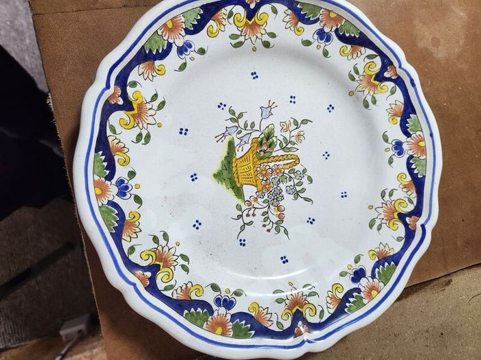 vintage plate