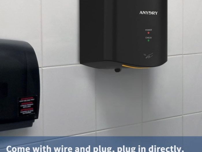 Compact Hand Dryer Automatic High Speed Electric Hand Dryer,Commercial or Household,Hand Dryer for Toilets (FREE POSTAGE)