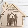 Personalised New Home Keyring, Housewarming Gift, New Home Gift Image 4