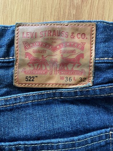 Mens Levi Strauss Jeans W36L32