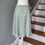 Green floral wrap skirt, Size XXL / UK18 Image 3
