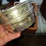 Antique Pigeon Racing Timer Clock 1910-1940. Housed Dovetail-Jointed Oak Case, Postage Available or Collection Image 5