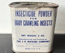 WW2 Insecticide Powder Tin
