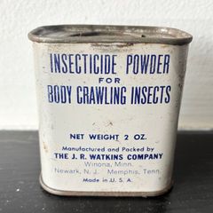 WW2 Insecticide Powder Tin
