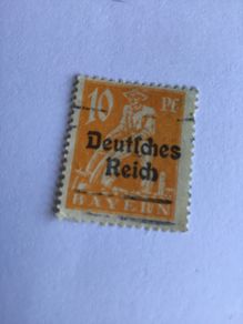 Rare Genuine WW2 German stamp