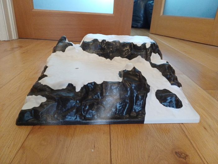 Moulded Winter Mountain