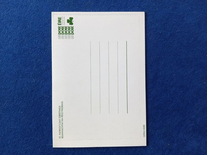 St. Patrick's Day Letter Cards