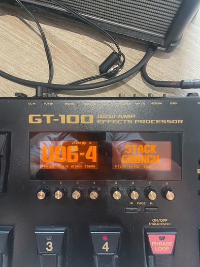 boss GT 100 & power supply