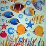 Nice Colour Fish Bathroom Kids Nursery Children Wall Stickers Image 2