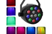 Mini Led Par 12x3W RGBW Wash Lighting For DJ Party Club Disco Stage Light Lighting Effect Family 8 channels DMX 512 Master/Save Light