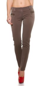 Elegant  Business Pants CAPPUCCINO or grey 42