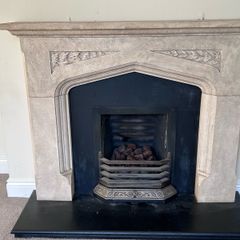 Fireplace and gas fire