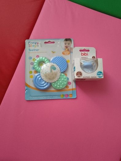 brand new soother & teether