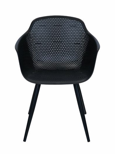 Orte Urban Terrace Chair Black Polypropylene Armchair