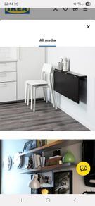 Ikea Bjursta Table Shelf