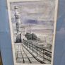 Artists signed print  limited edition number 1 of 7 Print  Plymouth Hoe by Iain Urquhart Image 7