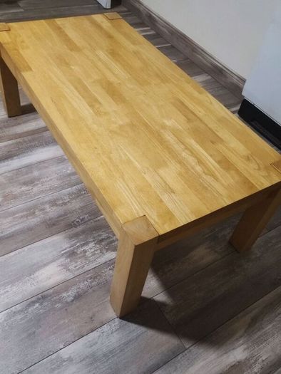 Wooden sturdy coffee table
